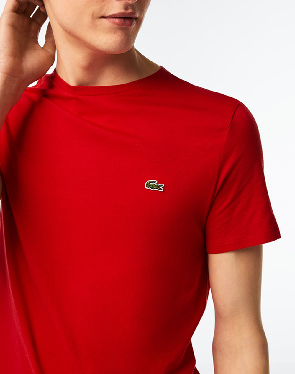 LACOSTE ΜΠΛΟΥΖΑ ΚΜ TEE-SHIRT 3TH6709-240 Red φωτογραφία