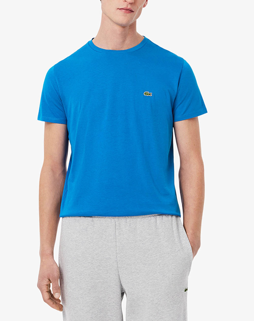 LACOSTE ΜΠΛΟΥΖΑ ΚΜ TEE-SHIRT 3TH6709-3D3 SkyBlue