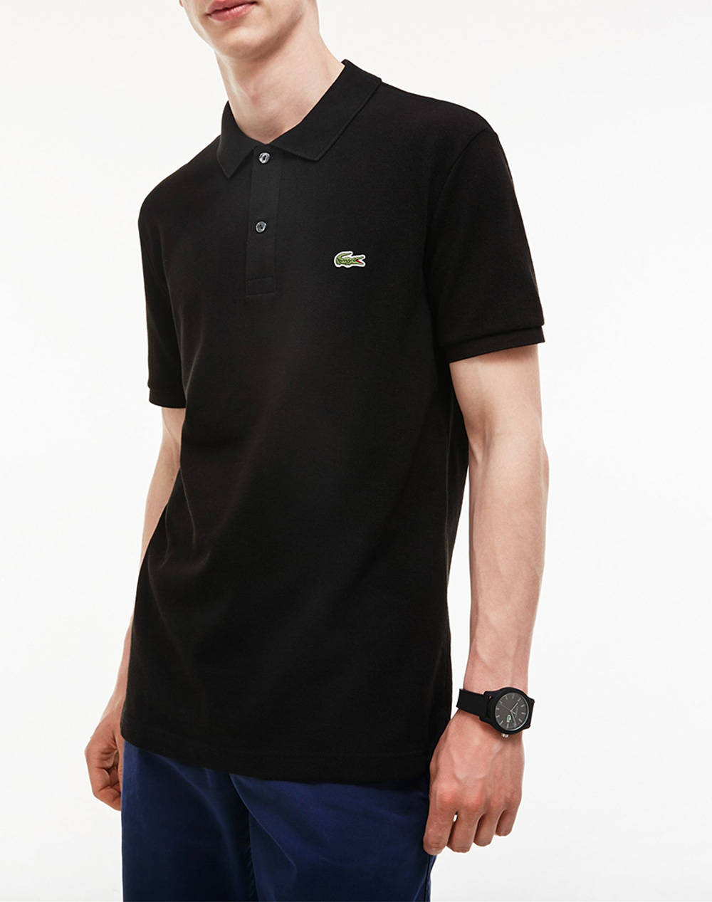 LACOSTE LACOSTE ΜΠΛΟΥΖΑ ΚΜ POLO SS 3PH4012-031 Black