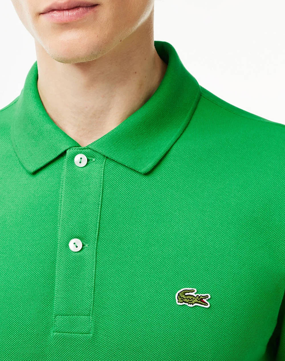 Lacoste Μπλούζα Κμ Polo 3Ph4012-Siw Green ανδρικά ρούχα μπλούζες Politikos Shop Πολιτικός