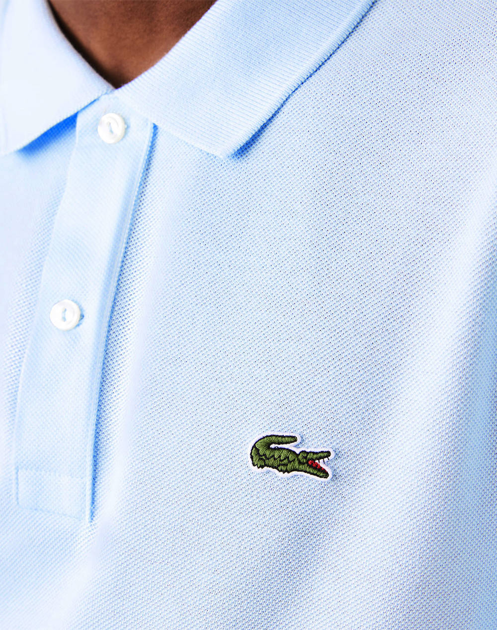 Lacoste Μπλούζα Κμ Polo Ss 3Ph4012-T01 Lightblue ανδρικά ρούχα μπλούζες Politikos Shop Πολιτικός
