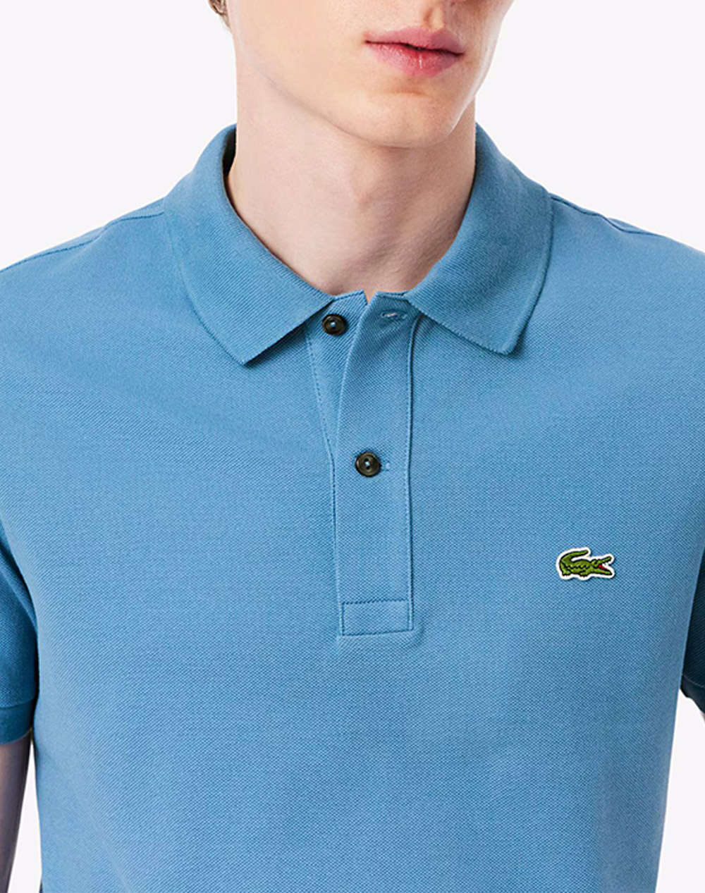Lacoste Μπλούζα Κμ Polo Ss 3Ph4012-Ljbk Steelblue ανδρικά ρούχα μπλούζες Politikos Shop Πολιτικός