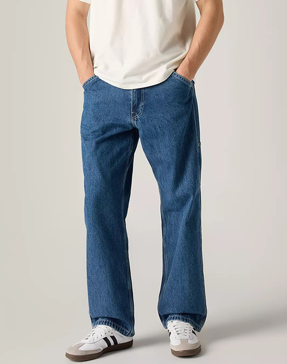 LEVIS 568 STAY LOOSE CARPENTER 55849-0033-0033 DenimBlue