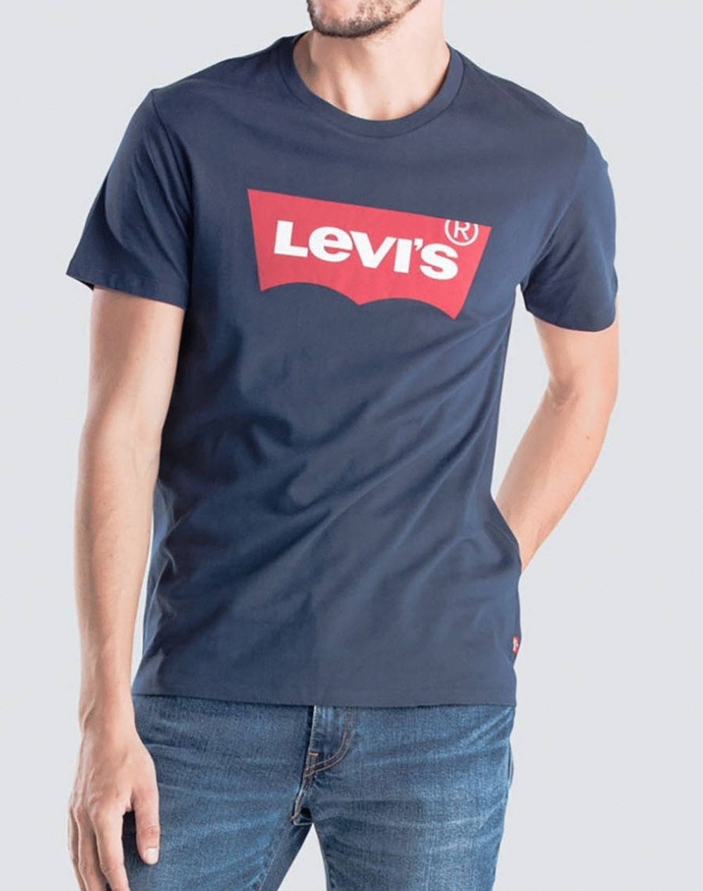 LEVIS T-SHIRT GRAPHIC SET-IN NECK 17783-0139-0139 NavyBlue