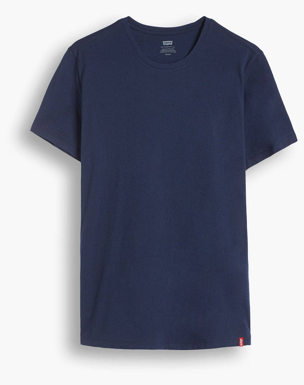 Levis T-Shirt Slim 2Pk Crewneck 1 79541-0002-0002 Navyblue ανδρικά ρούχα μπλούζες Politikos Shop Πολιτικός