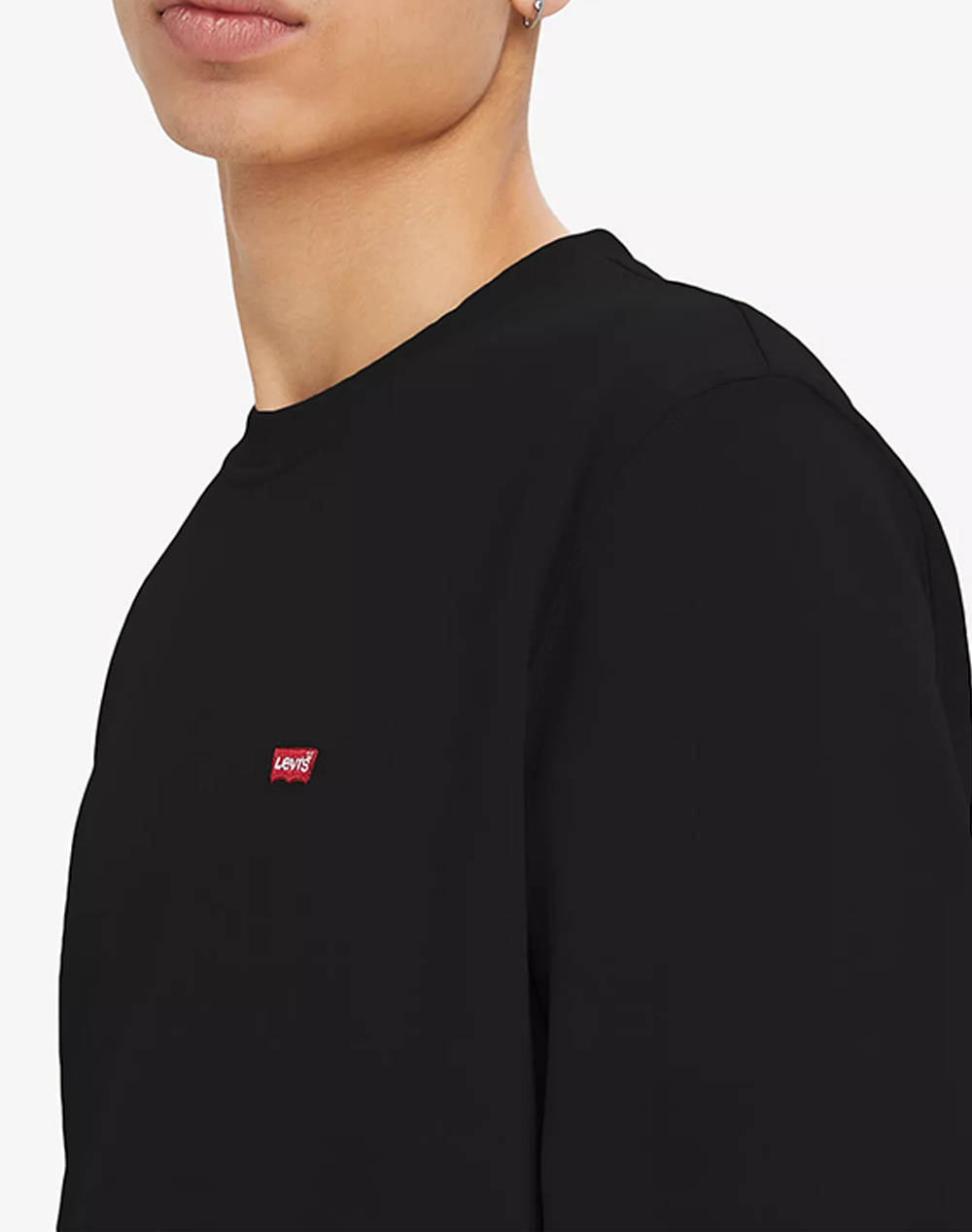 LEVIS THE ORIGINAL HM CREW 35909-0003-0003 Black φωτογραφία