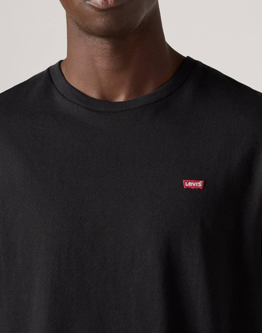 Levis Ss Original Hm Tee 56605-0009-0009 Black ανδρικά ρούχα μπλούζες T-Shirt Politikos Shop Πολιτικός