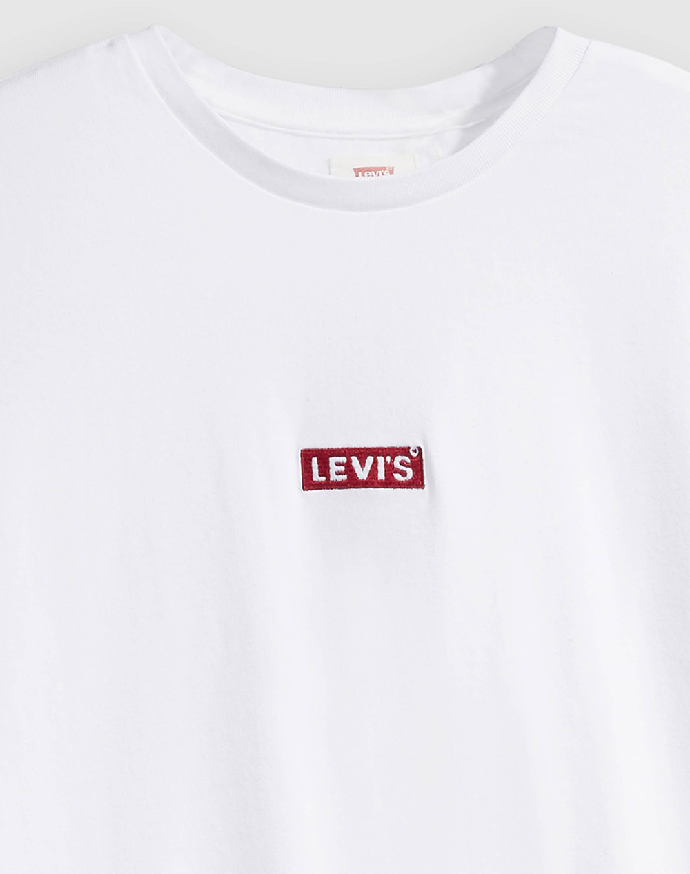 Levis Ss Relaxed Baby Tab T 79554-0039-0039 White ανδρικά ρούχα μπλούζες T-Shirt Politikos Shop Πολιτικός