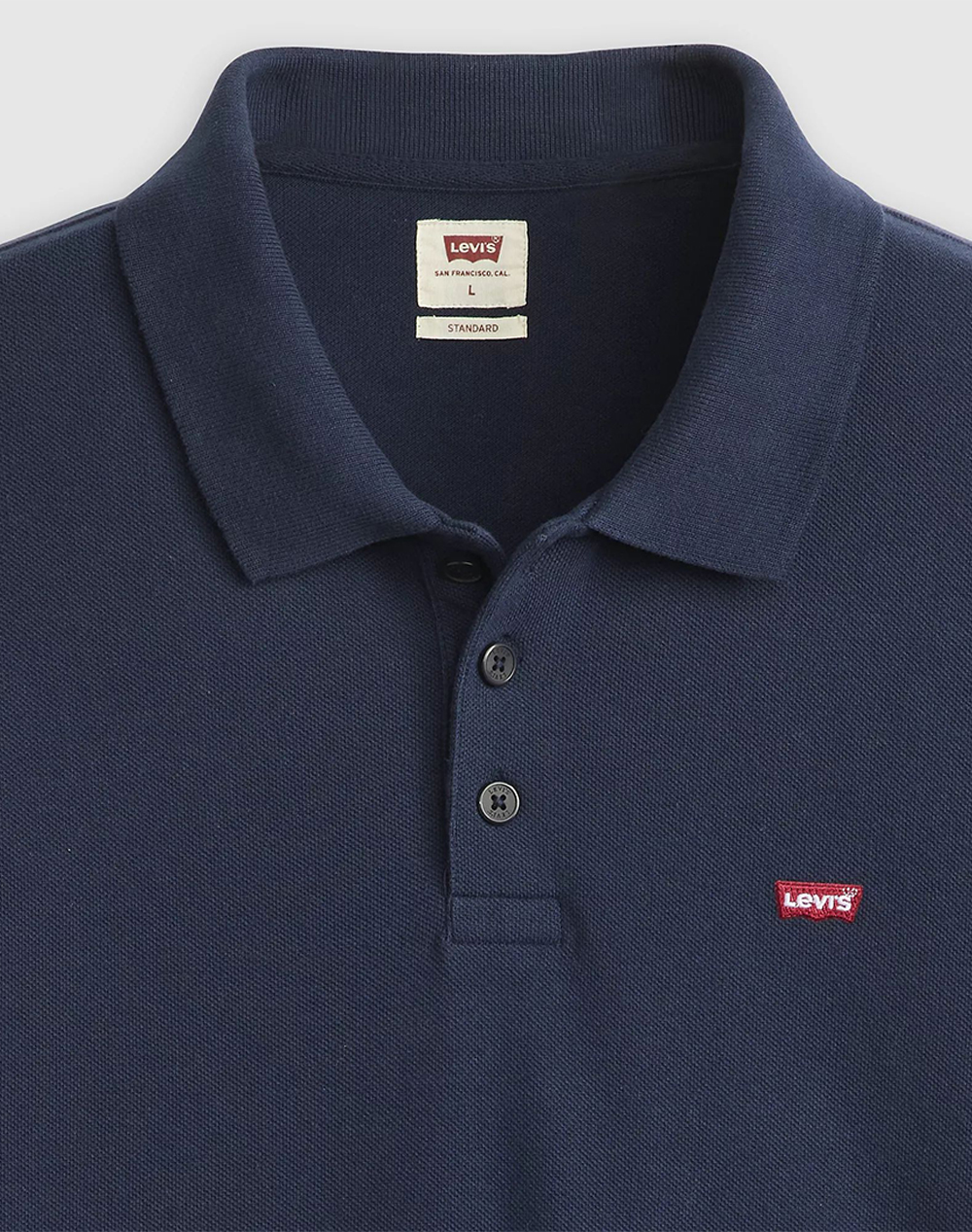 Levis Hm Polo 35883-0005-0005 Blue ανδρικά ρούχα μπλούζες Politikos Shop Πολιτικός
