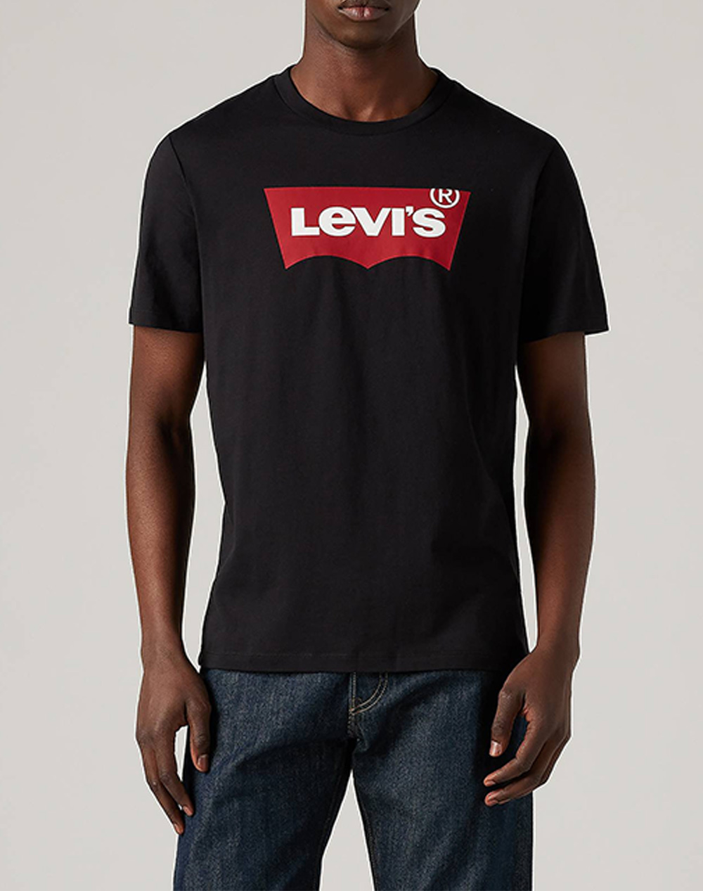 LEVIS GRAPHIC SET-IN NECK 17783-0137-0137 Black