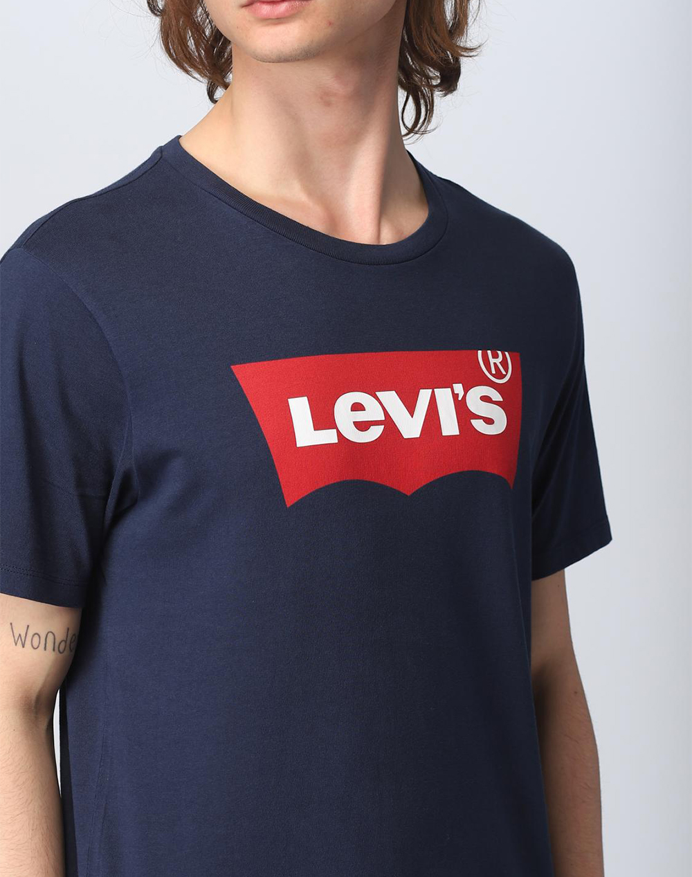 Levis Graphic Set-In Neck 17783-0139-0139 Darkblue ανδρικά ρούχα μπλούζες T-Shirt Politikos Shop Πολιτικός