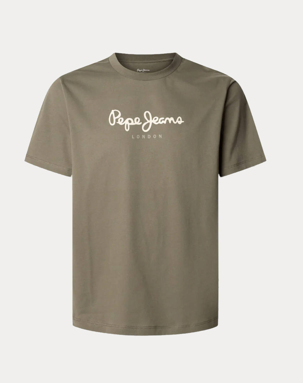 PEPE JEANS PEPE JEANS DROP 2A EGGO N ΜΠΛΟΥΖΑ ΑΝΔΡΙΚΟ PM508208-726/STONE GREEN Khaki