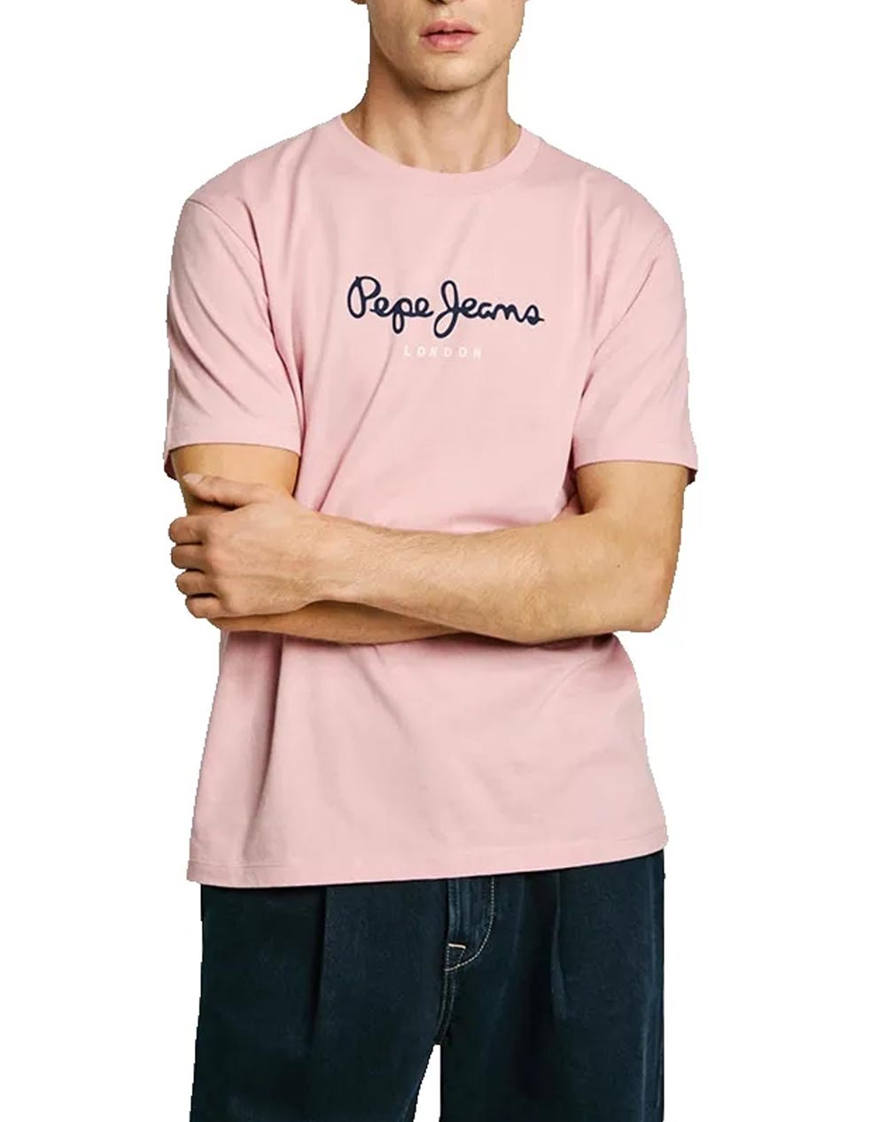 PEPE JEANS PEPE JEANS DROP 2A EGGO N ΜΠΛΟΥΖΑ ΑΝΔΡΙΚΟ PM508208-325/PINK LightPink