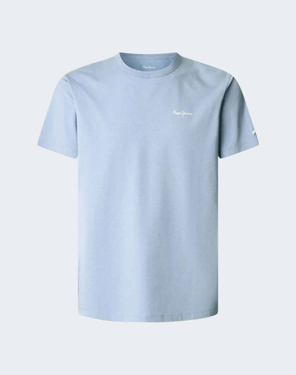PEPE JEANS PEPE JEANS DROP 2A ORIGINAL BASIC 3N ΜΠΛΟΥΖΑ ΑΝΔΡΙΚΟ PM508212-533/LT THAMES BL LightBlue