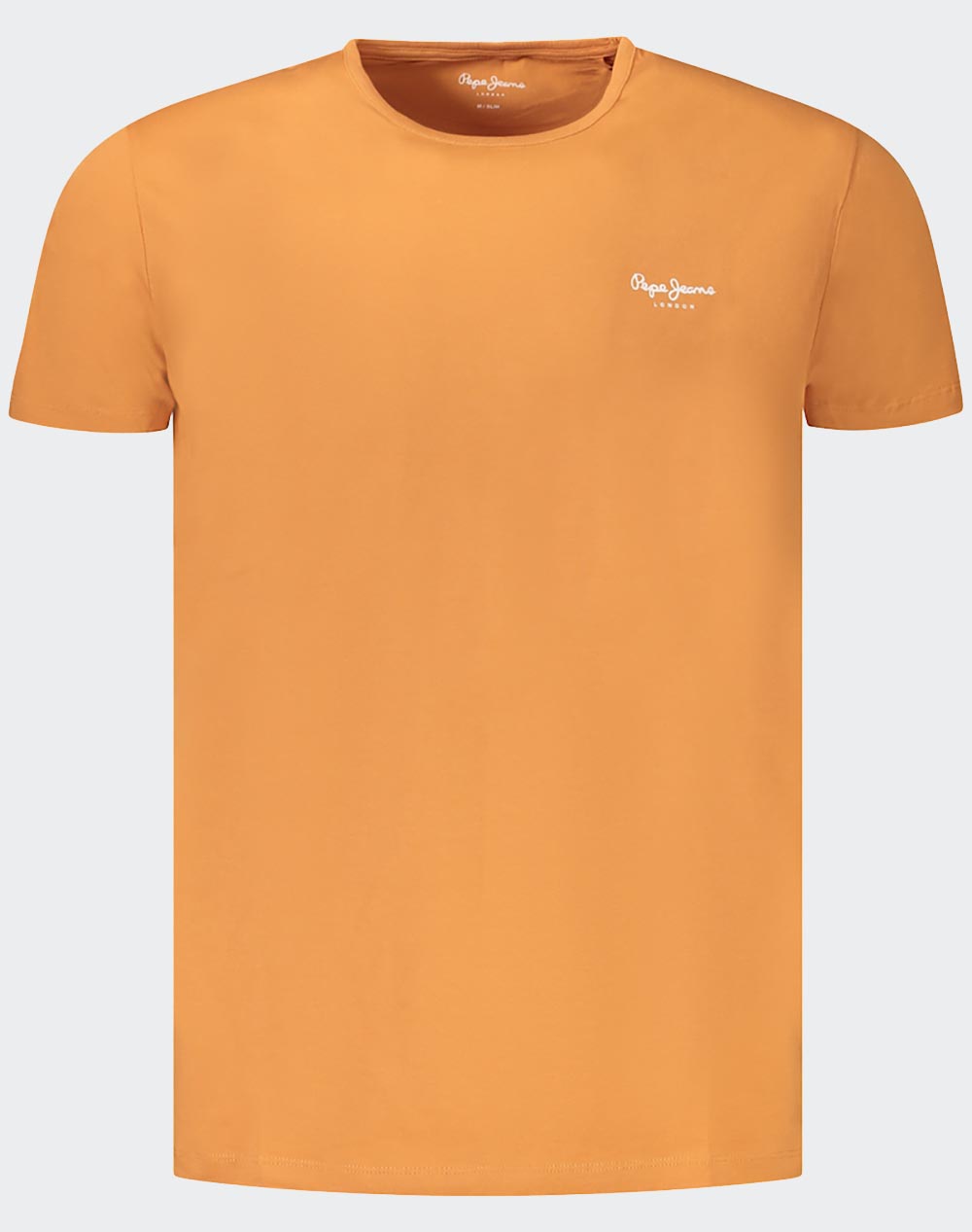 PEPE JEANS NOS DROP 2A ORIGINAL BASIC 3N ΜΠΛΟΥΖΑ ΑΝΔΡΙΚΟ PM508212-166/SUNDOWN OR Orange