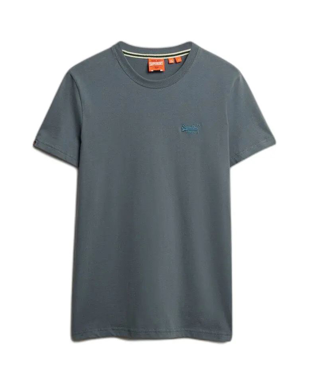 SUPERDRY ESSENTIAL LOGO EMB TEE ΜΠΛΟΥΖΑ ΑΝΔΡΙΚΟ M1011245A-9VC Indigo