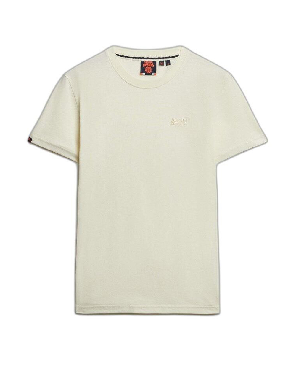 SUPERDRY ESSENTIAL LOGO EMB TEE ΜΠΛΟΥΖΑ ΑΝΔΡΙΚΟ M1011245A-71D OffWhite