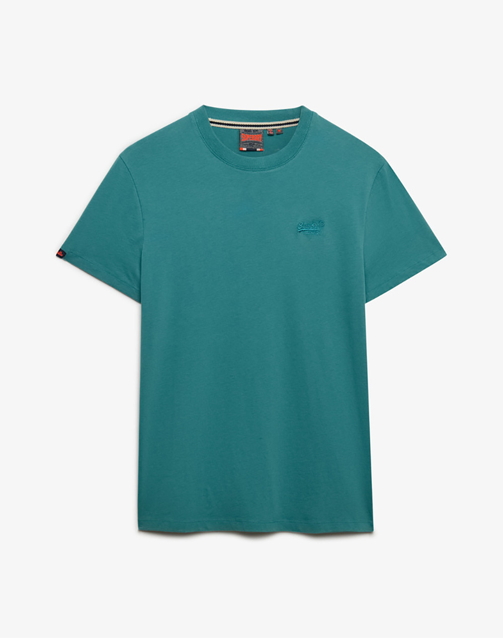 SUPERDRY ESSENTIAL LOGO EMB TEE ΜΠΛΟΥΖΑ ΑΝΔΡΙΚΟ M1011245A-AB6 Petrol