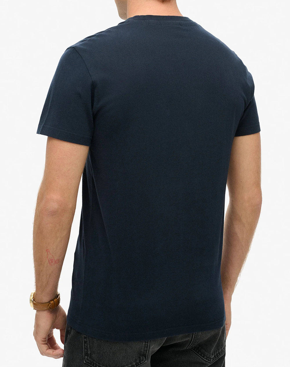 SUPERDRY ESSENTIAL LOGO EMB TEE ΜΠΛΟΥΖΑ ΑΝΔΡΙΚΟ M1011245M-98T NavyBlue φωτογραφία