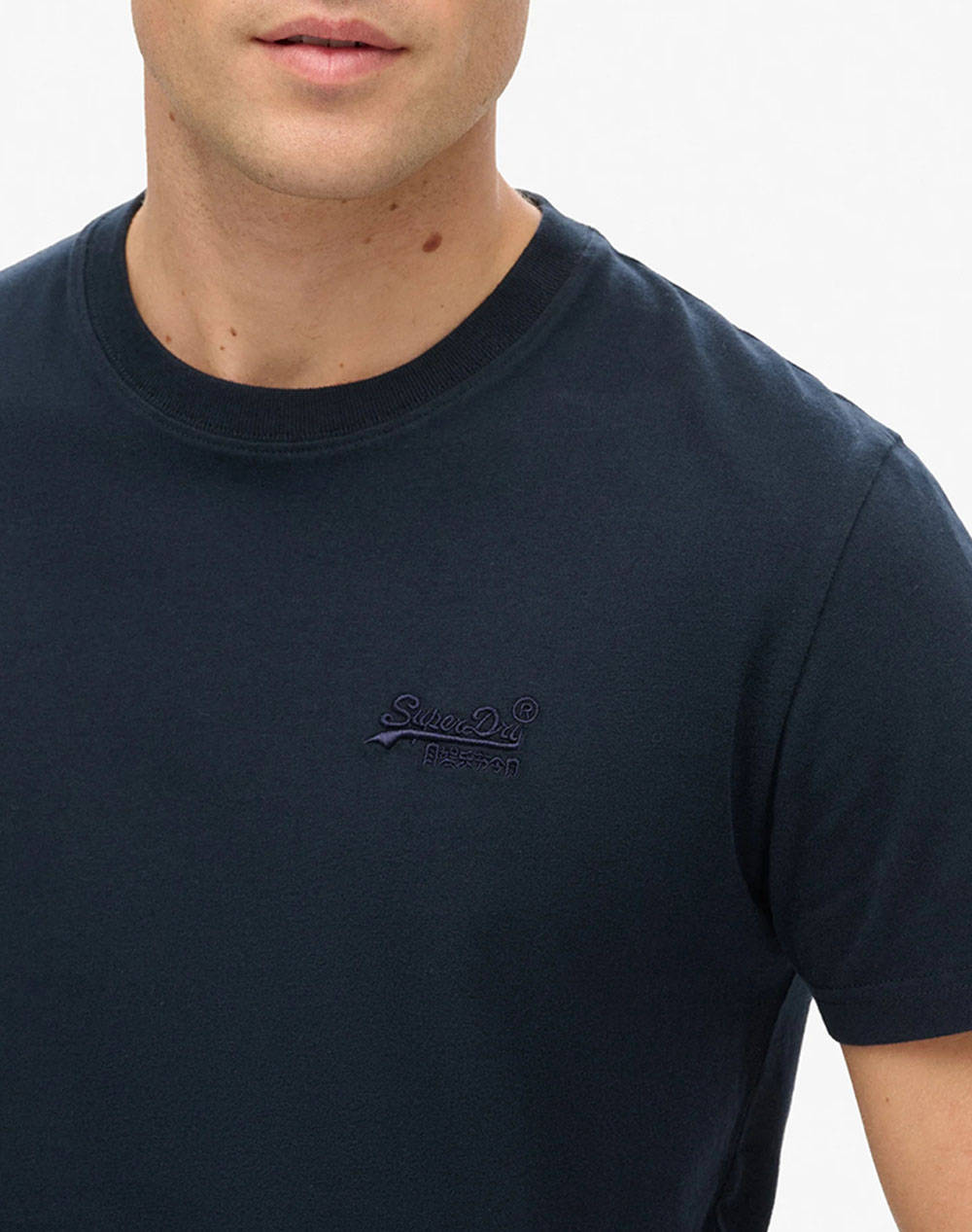 SUPERDRY ESSENTIAL LOGO EMB TEE ΜΠΛΟΥΖΑ ΑΝΔΡΙΚΟ M1011245M-98T NavyBlue φωτογραφία