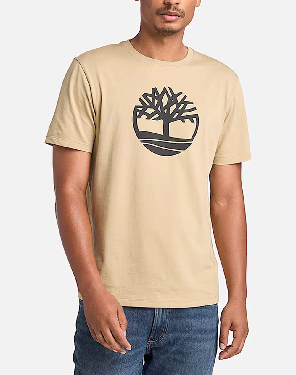 TIMBERLAND ΜΠΛΟΥΖΑ Kennebec River Tree Logo Tee TB0A2C2R-DH4 Biege