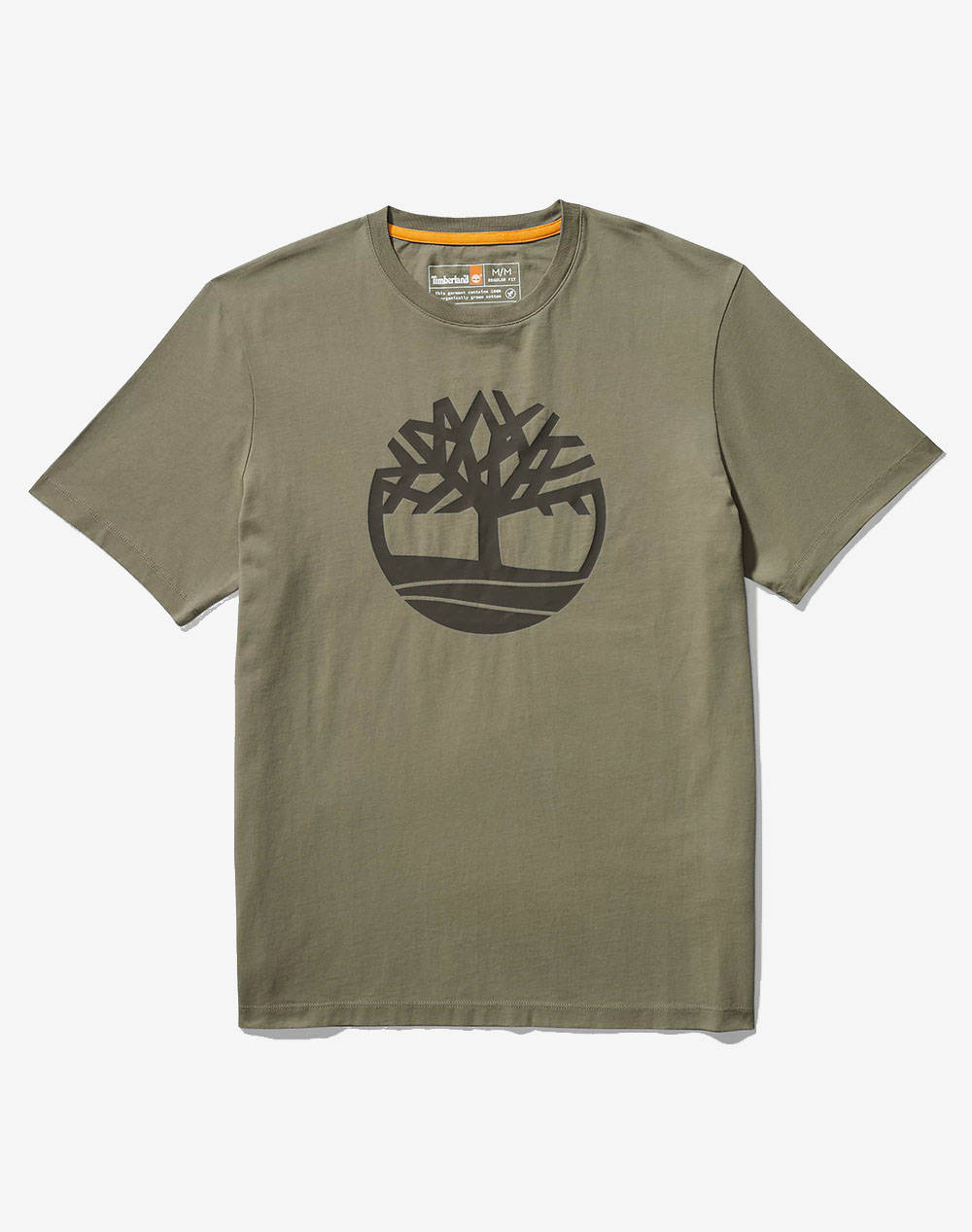 Timberland Μπλούζα Kennebec River Tree Logo Tee Tb0A2C2R-A58 Khaki ανδρικά ρούχα μπλούζες T-Shirt Politikos Shop Πολιτικός