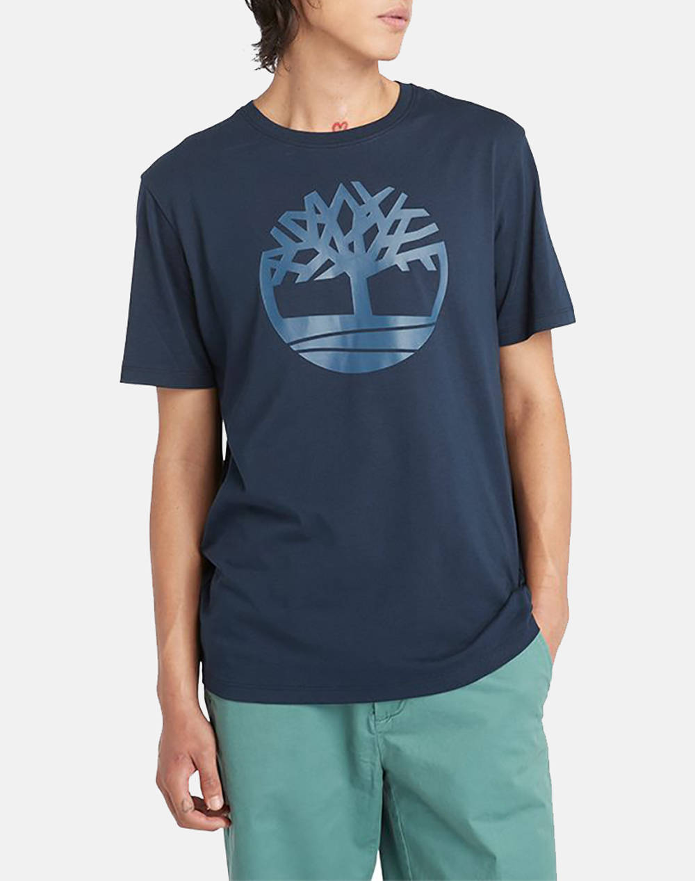 TIMBERLAND ΜΠΛΟΥΖΑ Kennebec River Tree Logo Tee TB0A2C2R-Z02 MidnightBlue