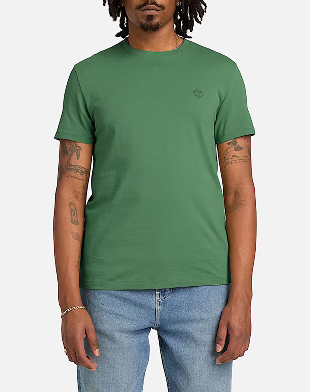 TIMBERLAND SUN RIVER CREW T SHIRT TB0A2BPR-A6Z Khaki