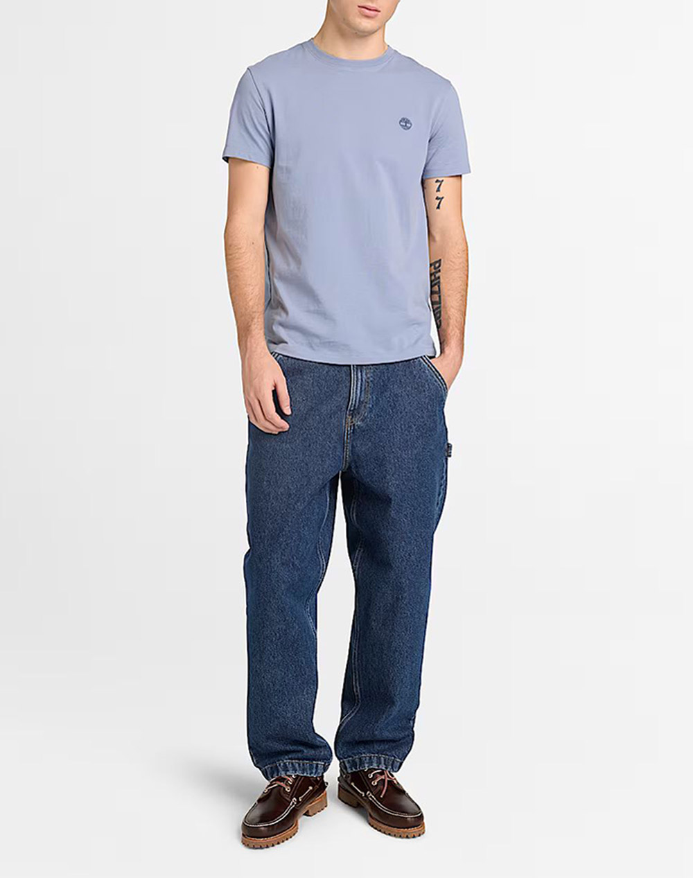 Timberland Sun River Crew T Shirt Tb0A2Bpr-B88 Sapphireblue ανδρικά ρούχα μπλούζες T-Shirt Politikos Shop Πολιτικός
