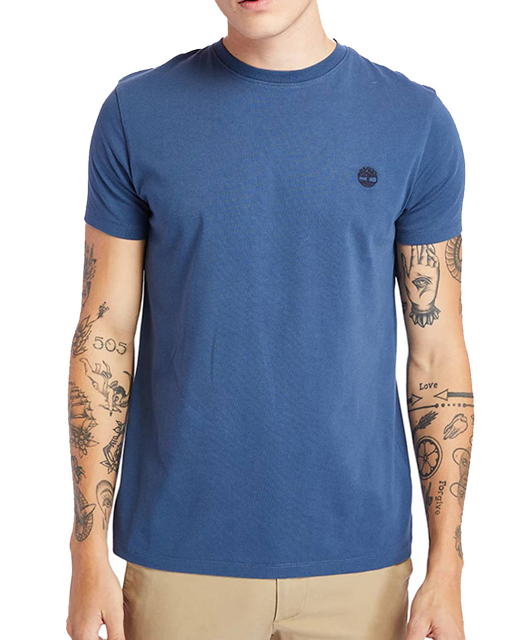 TIMBERLAND TIMBERLAND SUN RIVER CREW T SHIRT TB0A2BPR-288 SteelBlue