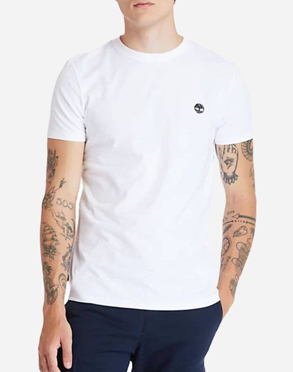 TIMBERLAND SUN RIVER CREW T SHIRT TB0A2BPR-100 White
