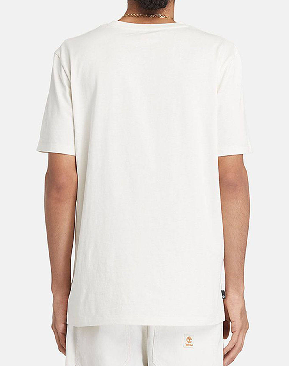 TIMBERLAND KENN Linear Logo Short Sleev TB0A5UPQ-CM9 OffWhite φωτογραφία