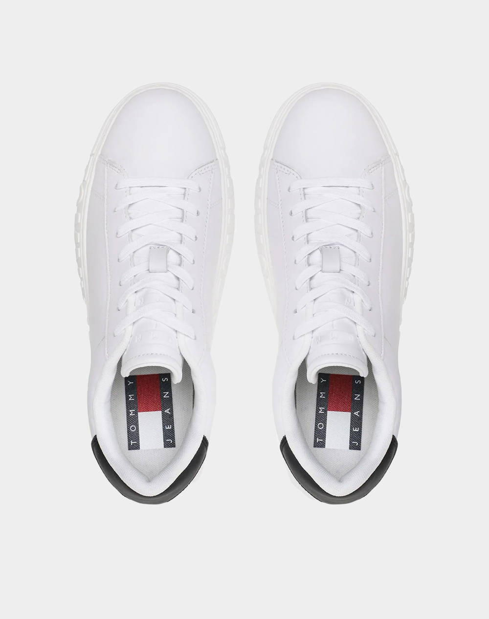 TOMMY JEANS LEATHER OUSOLE EM0EM01159-YBR White φωτογραφία