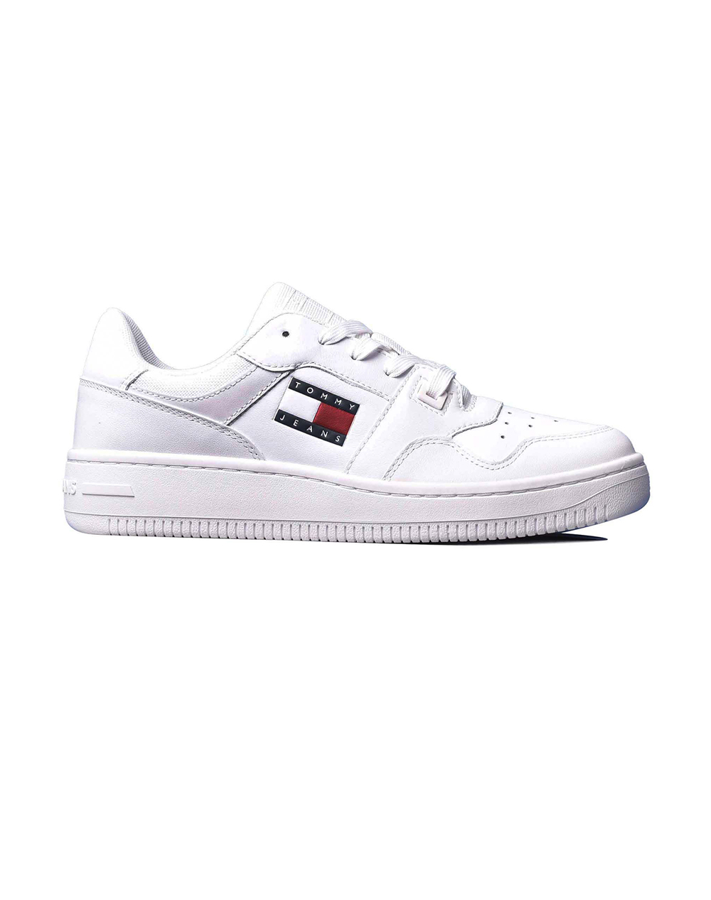 TOMMY JEANS TJM RETRO BASKET ESS EM0EM01671-YBR White