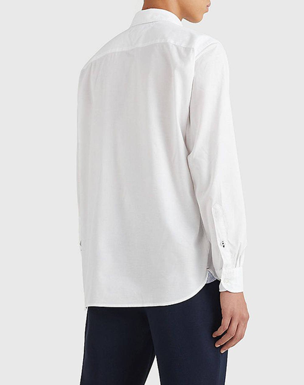 TOMMY HILFIGER ΠΟΥΚΑΜΙΣΟ CORE FLEX POPLIN RF SHIRT MW0MW25035-YBR White φωτογραφία
