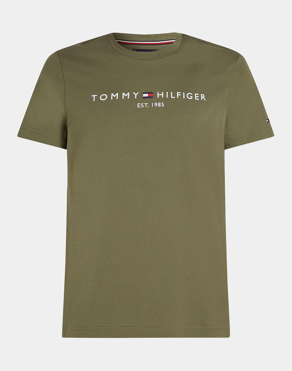 TOMMY HILFIGER TOMMY LOGO TEE MW0MW11797-PLI Khaki