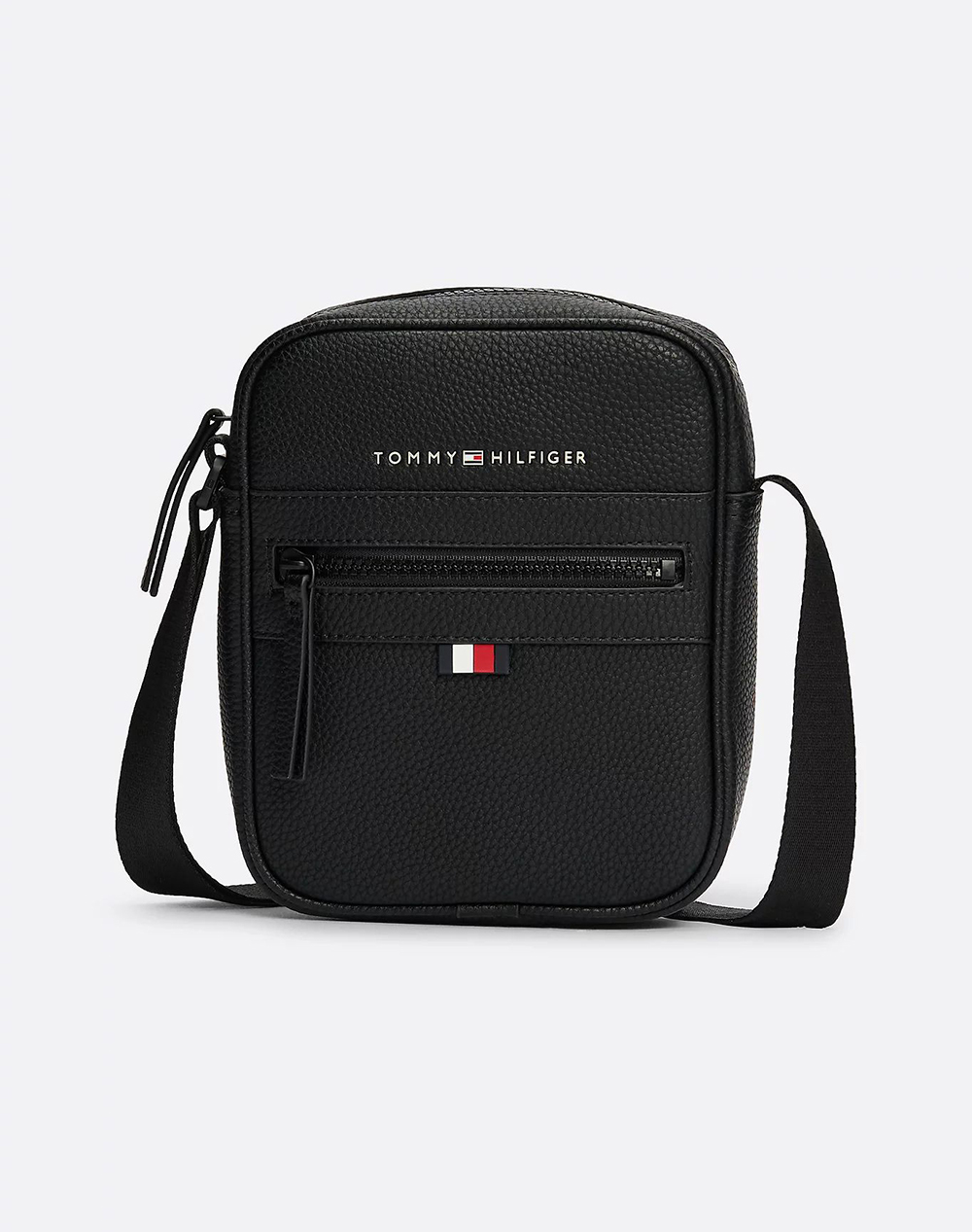 TOMMY HILFIGER ESSENTIAL MINI REPORTER (Διαστάσεις: 16.5 x 21 x 7 εκ.) AM0AM09504-BDS Black