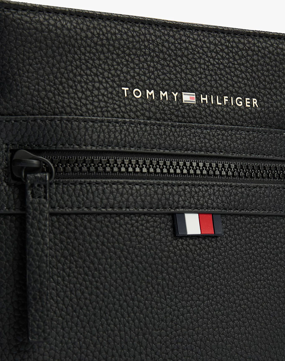 Tommy Hilfiger Essential Pu Mini Crossover (Διαστάσεις: 21 X 1 22Εκ ) Am0Am09505-Bds Black ανδρικά αξεσουάρ τσάντες Politikos Shop Πολιτικός