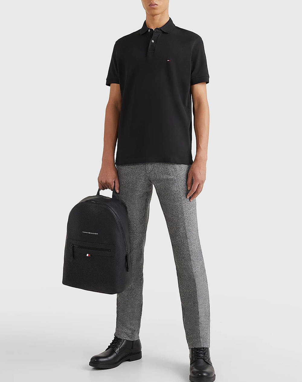 TOMMY HILFIGER ESSENTIAL BACKPACK (Dimensions 23/31 x 41.5 x 14 cm) Black