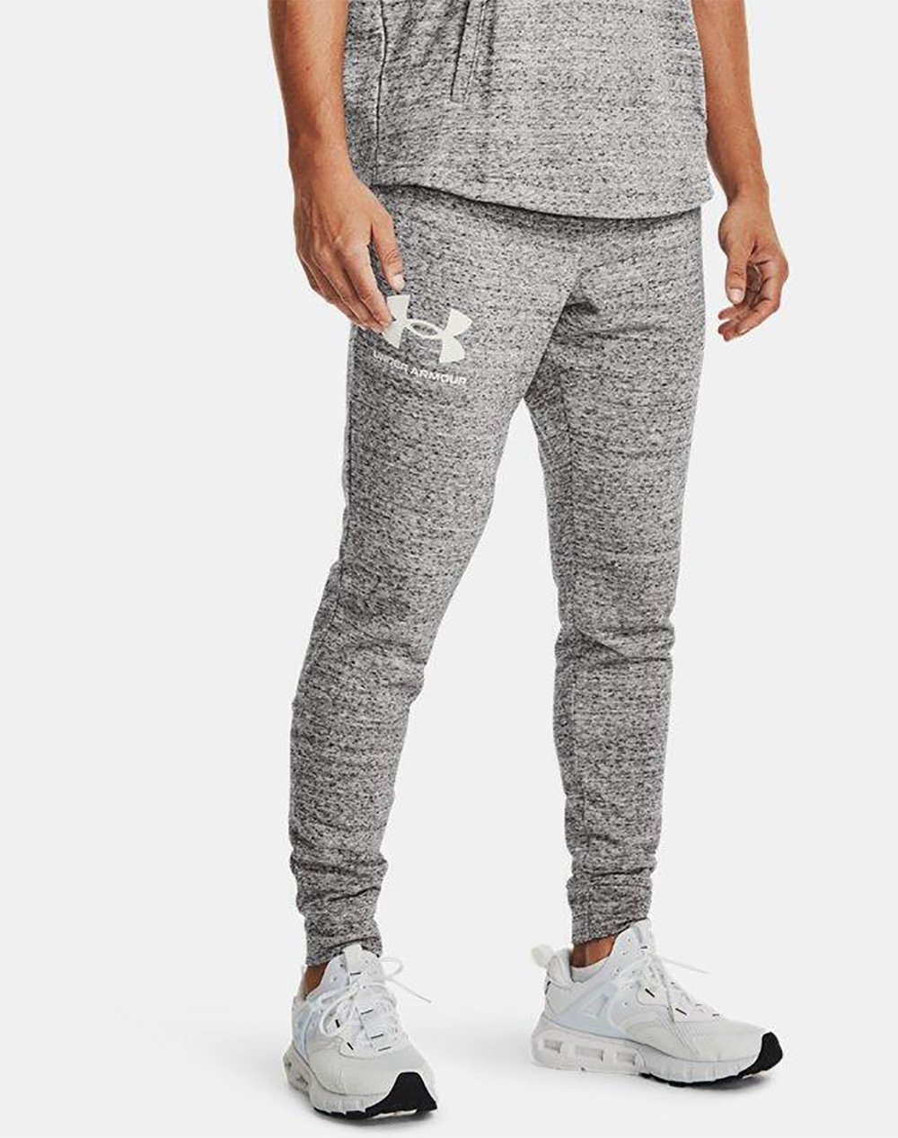 UNDER ARMOUR UA RIVAL TERRY JOGGER 1361642-9999 LightGray 0420AUNDE2040001_XR21179
