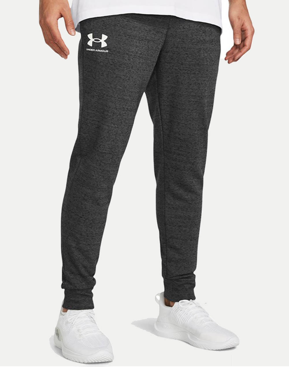 UNDER ARMOUR UNDER AMROUR Men''s UA Rival Terry Joggers 1380843-025 DarkGray
