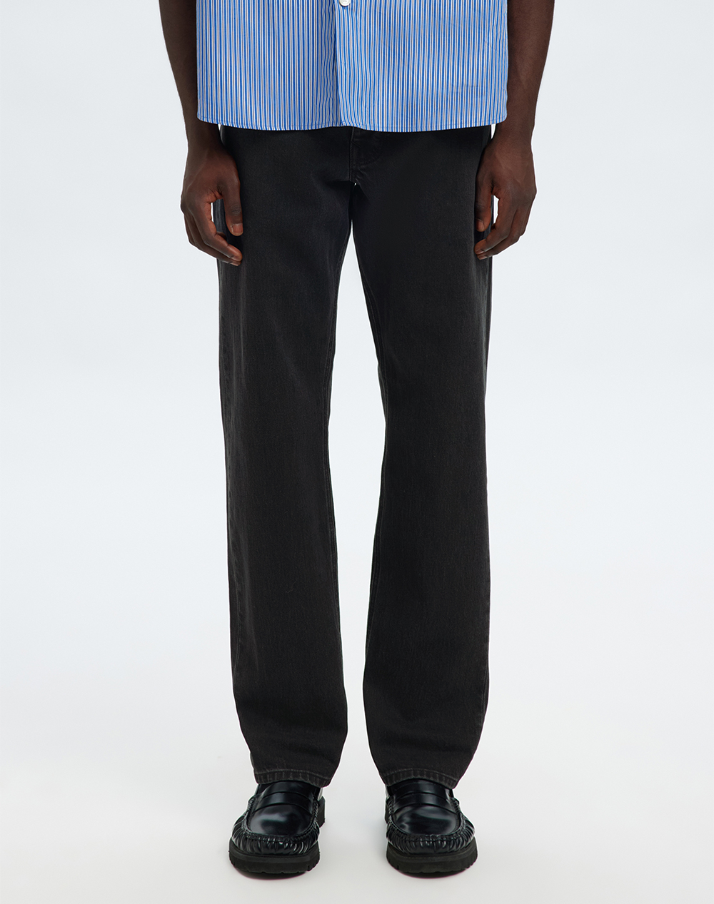 SELECTED SLH190-REG TAPERED BEN KORI JEANS NOOS 16098202-Black Denim201 DenimBlack