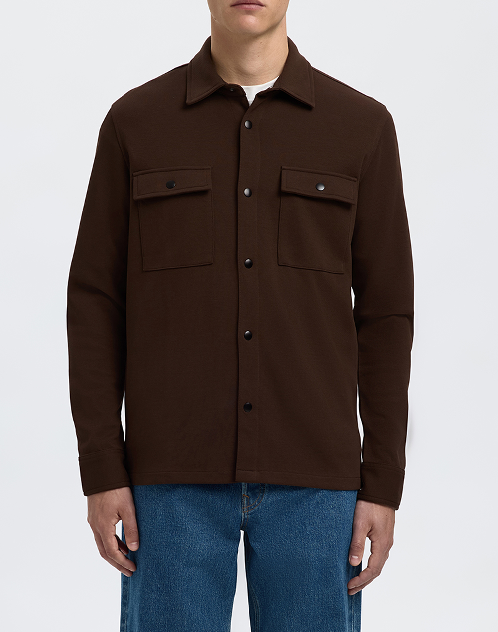SELECTED SLHJACKIE SWEAT JACKET NOOS 16085115-DEMITASSE DarkBrown