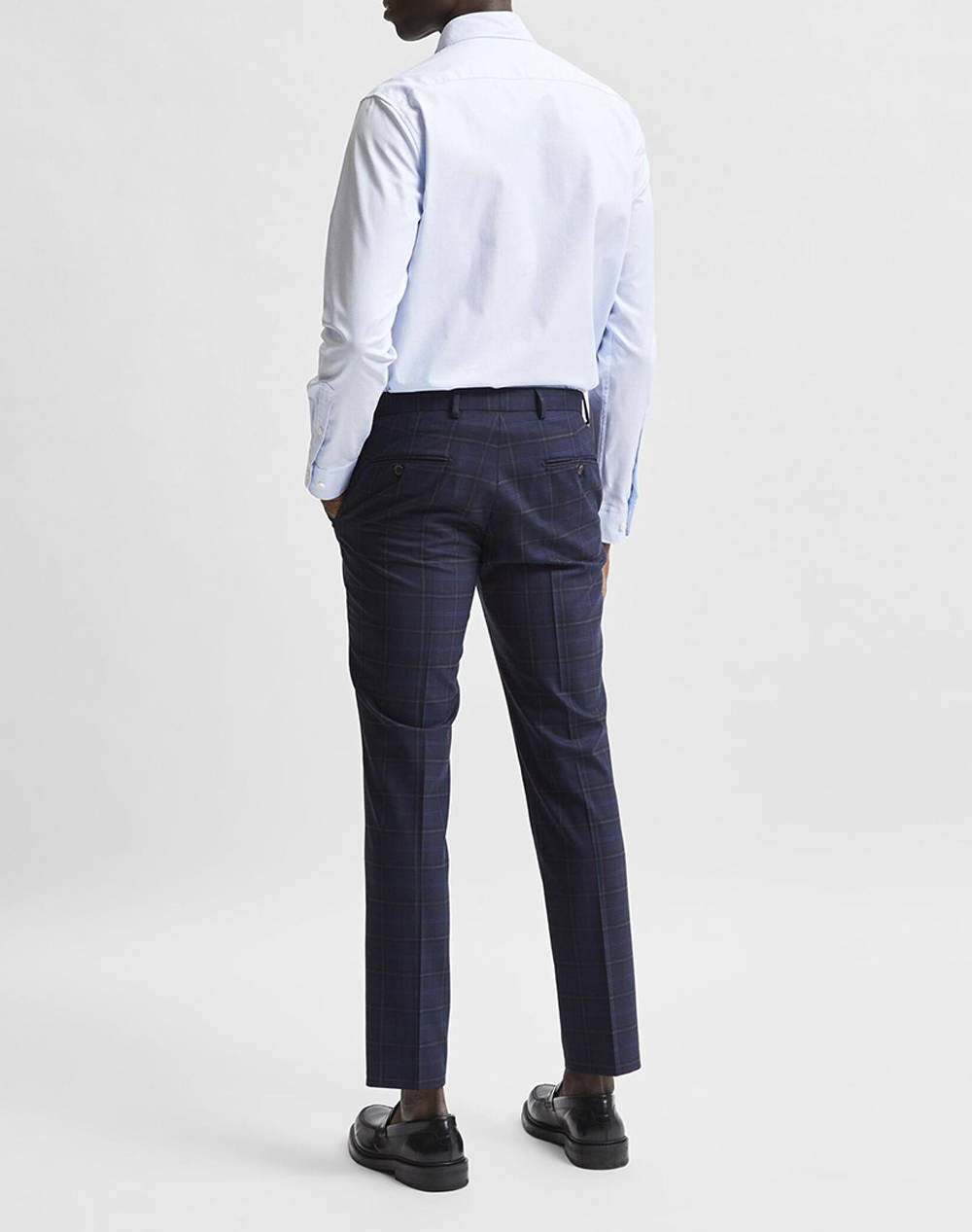 SELECTED SLHSLIMETHAN SHIRT LS CLASSIC NOOS 16080200-LIGHT BLUE LightBlue φωτογραφία