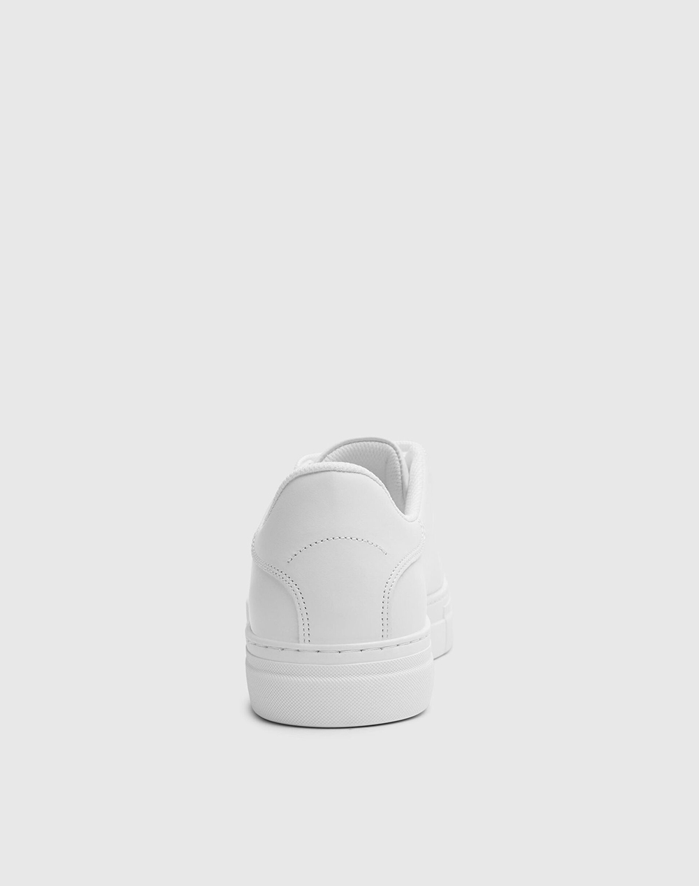 Selected Slhdavid Chunky Leather Sneaker Noos 16095932-White White ανδρικά παπούτσια Sneakers Politikos Shop Πολιτικός