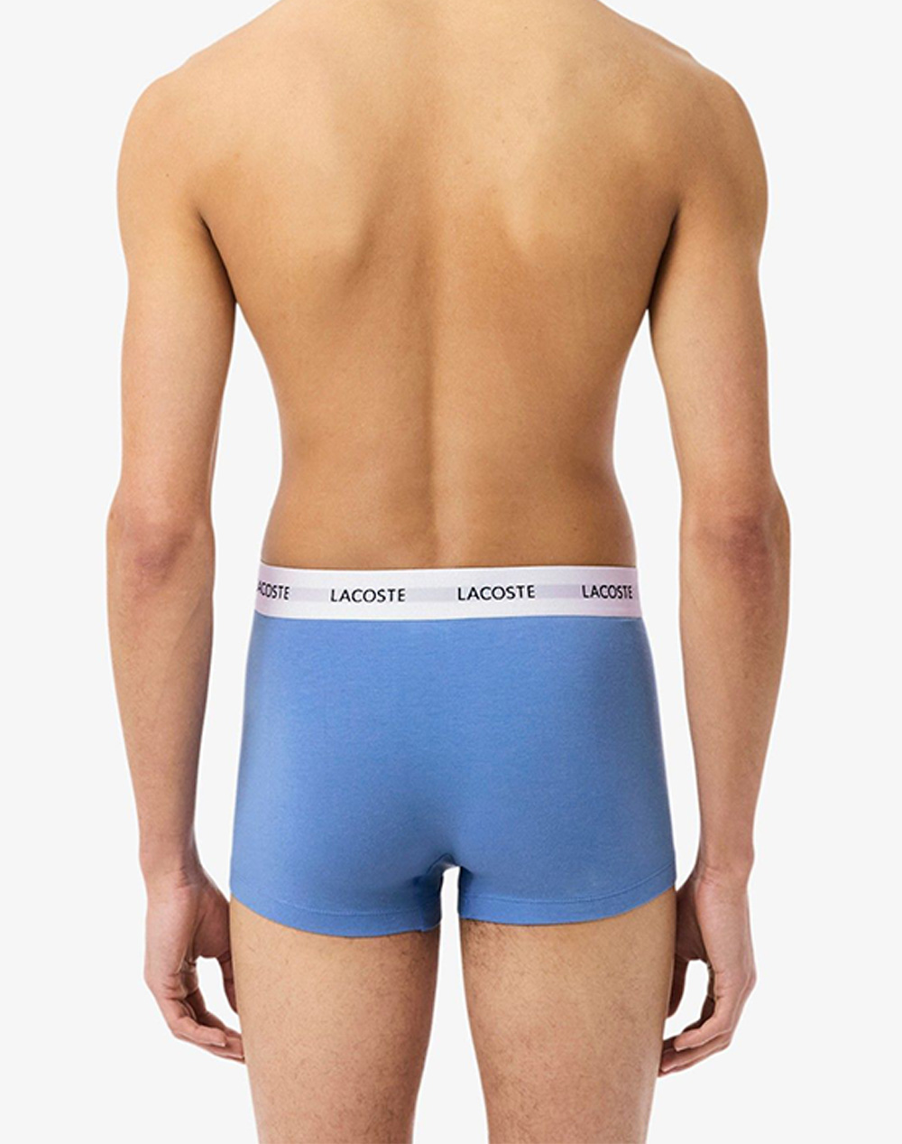 Lacoste Σετ 3 Εσωρουχων Trunk 35H5150-2Iy Blue ανδρικά εσώρουχα Σλιπ Μποξερ Politikos Shop Πολιτικός