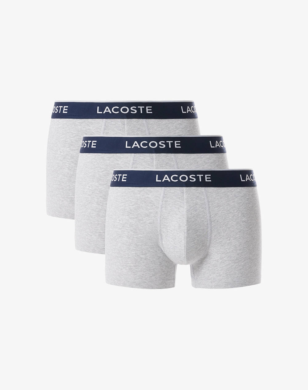LACOSTE LACOSTE ΣΕΤ 3 ΕΣΩΡΟΥΧΩΝ TRUNK UNDERWEAR TRUNK 35H1300-CCA LightGray