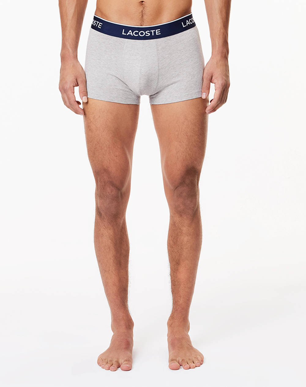 LACOSTE ΣΕΤ 3 ΕΣΩΡΟΥΧΩΝ TRUNK UNDERWEAR TRUNK 35H1300-CCA LightGray φωτογραφία