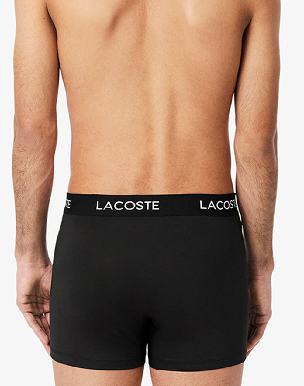 Lacoste Σετ 3 Εσωρουχων Trunk Underwear 35H2394-031 Black ανδρικά εσώρουχα Σλιπ Μποξερ Politikos Shop Πολιτικός