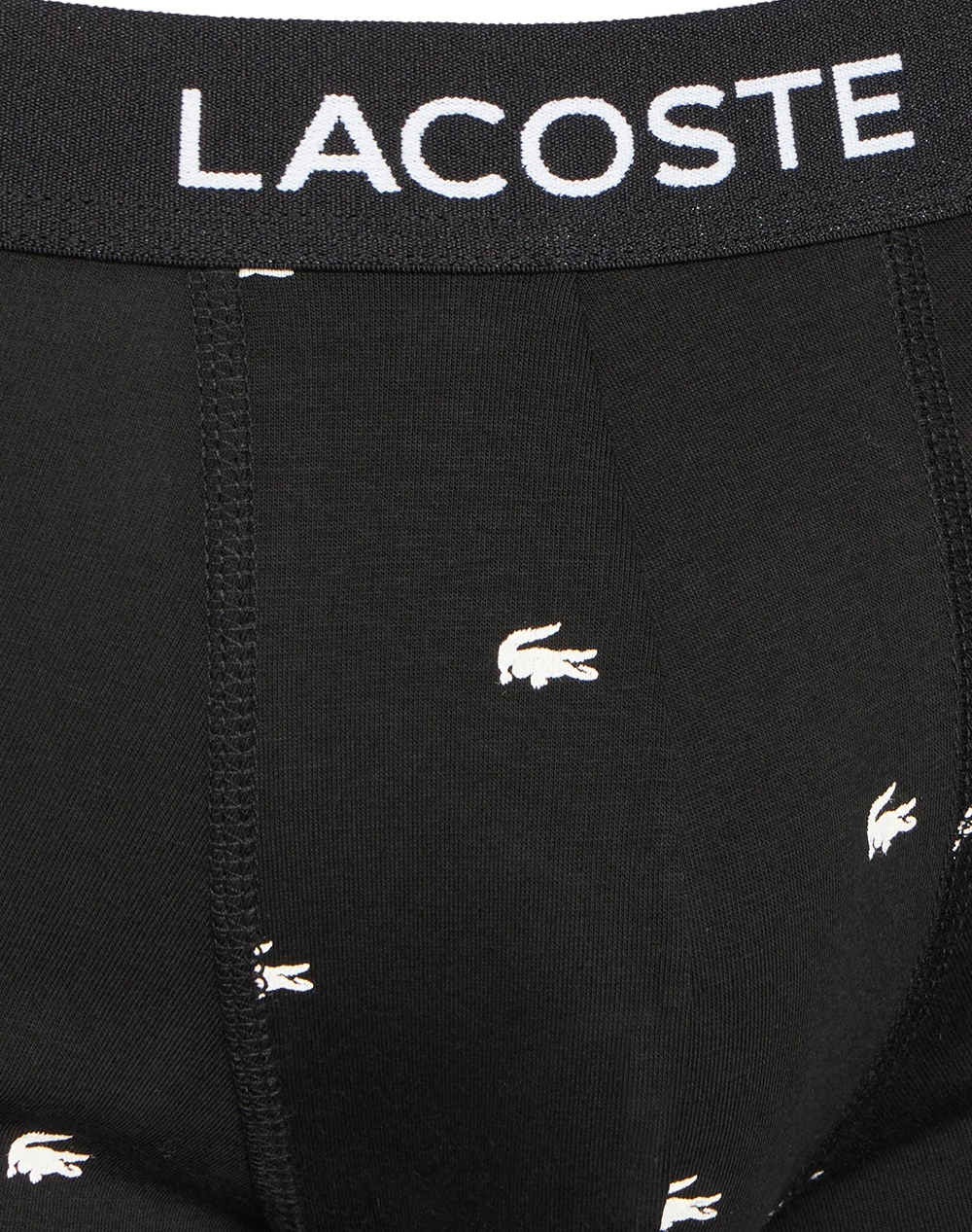 Lacoste Σετ 3 Εσωρουχων Trunk Underwear 35H1299-031 Black ανδρικά εσώρουχα Σλιπ Μποξερ Politikos Shop Πολιτικός
